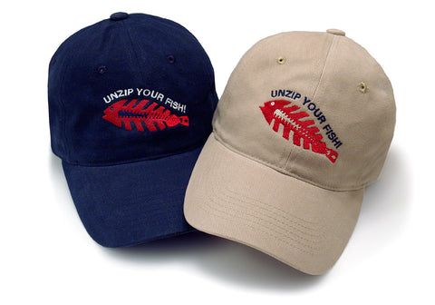 Fishing Baseball Caps, Fish Embroidered Hat, Men's Baseball Hat